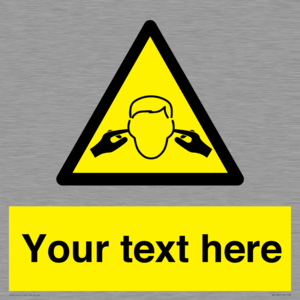 Custom Noise Hazard Sign